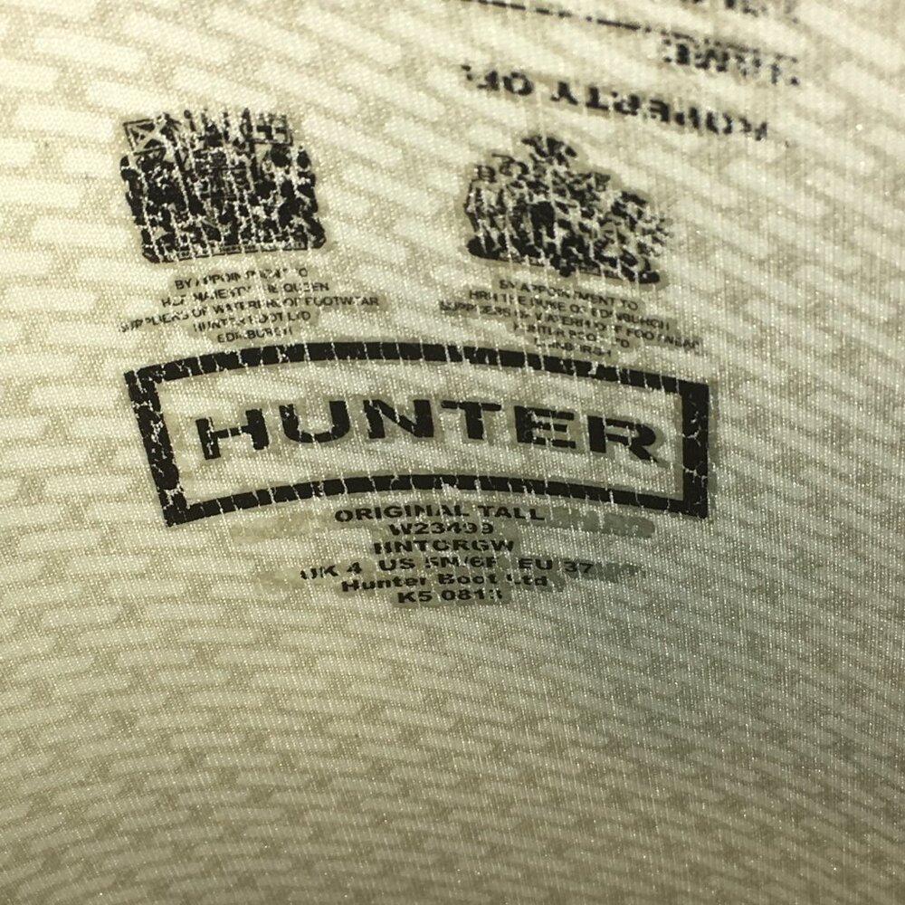 Hunter Tall Original Boots US 6 EU 37 Navy - Picture 4 of 6